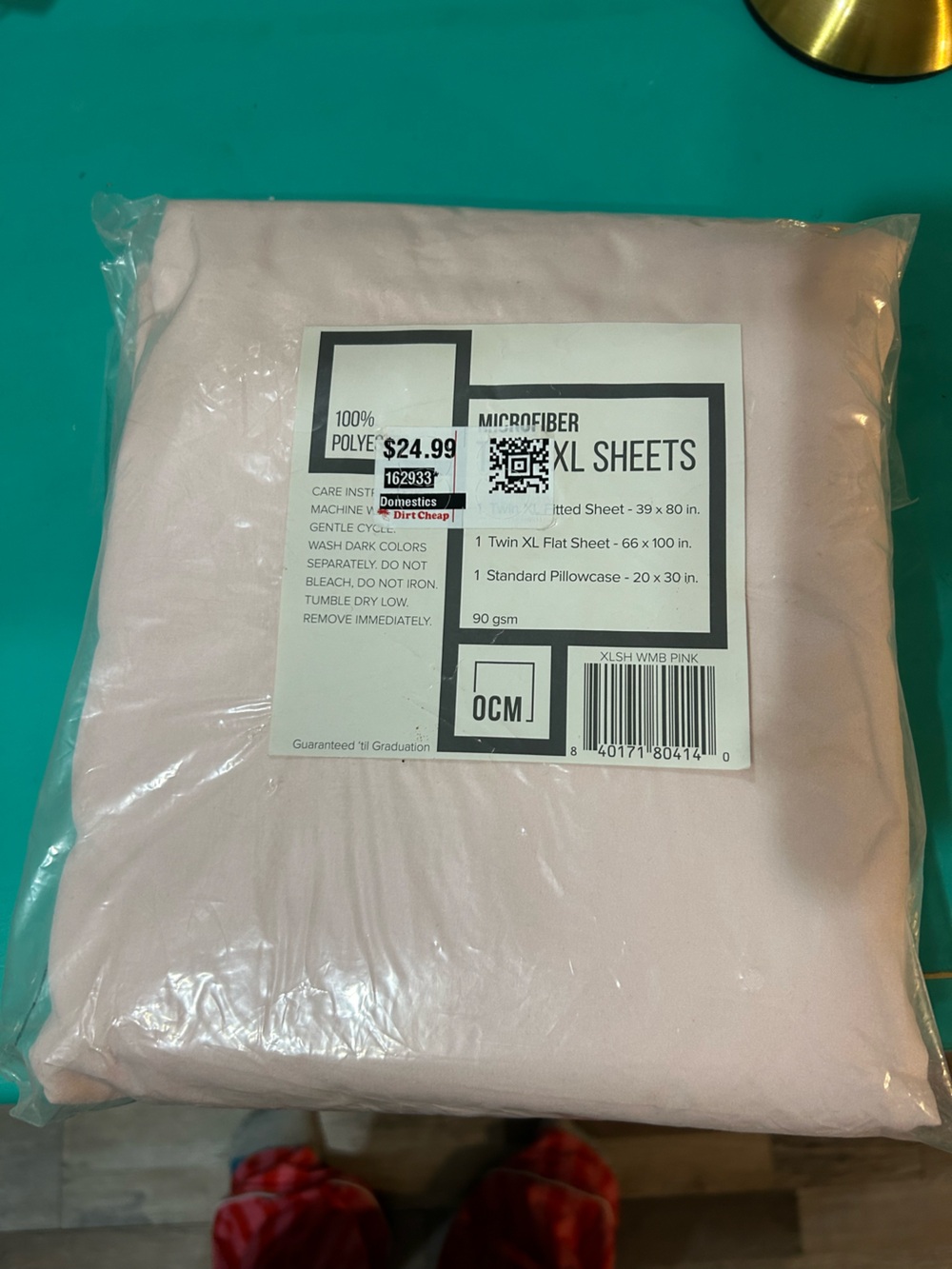 Miracle Light Pink Pillowcase - Soft Pastel Bedding